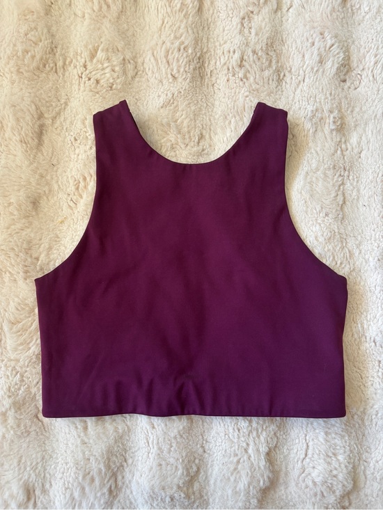 girlfriend collective Tops - girlfriend collective Plum Dylan Tank Bra